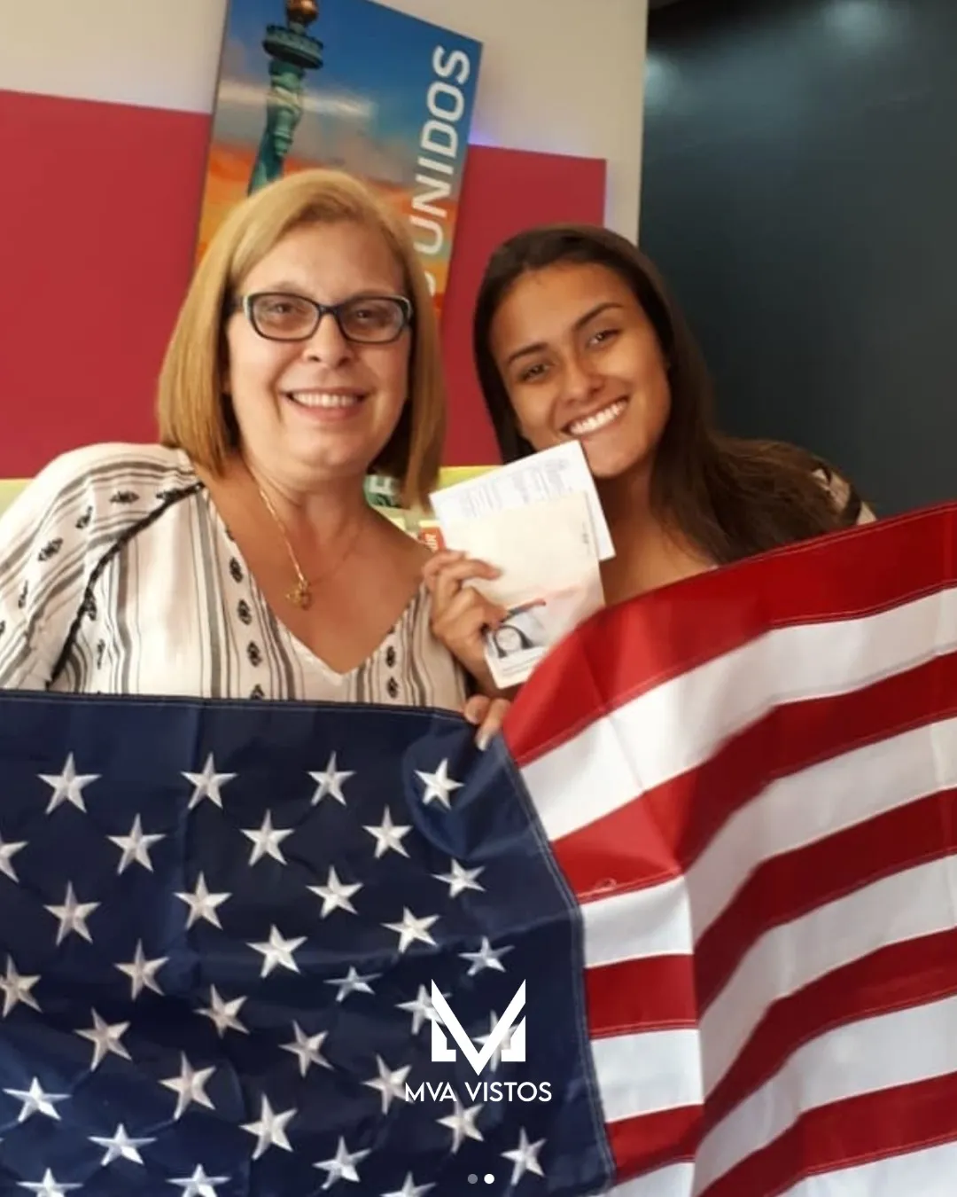Visto americano F1 de estudante emitido pela MVA Vistos